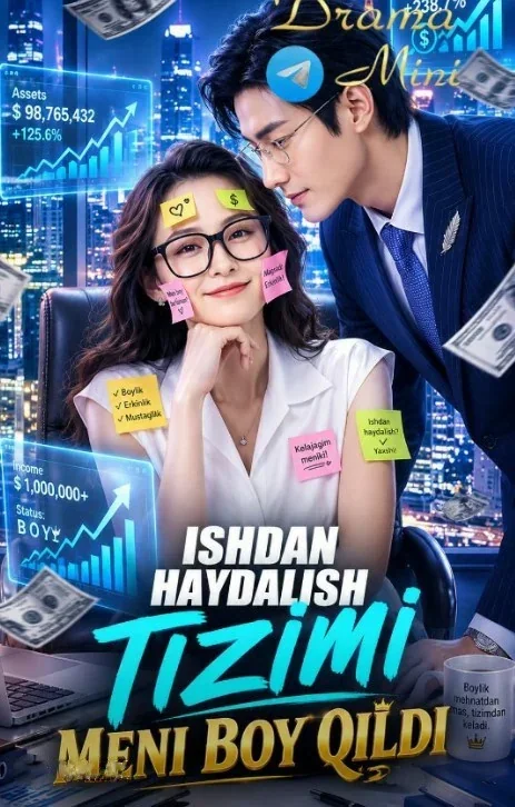 Ishdan haydalish tizimi meni boy qildi 1-2-3-4-5-6-7-8-9-10-20-30-50-60-70-75 qism drama koreya seriali uzbek tilida Barcha qismlar HD skachat
